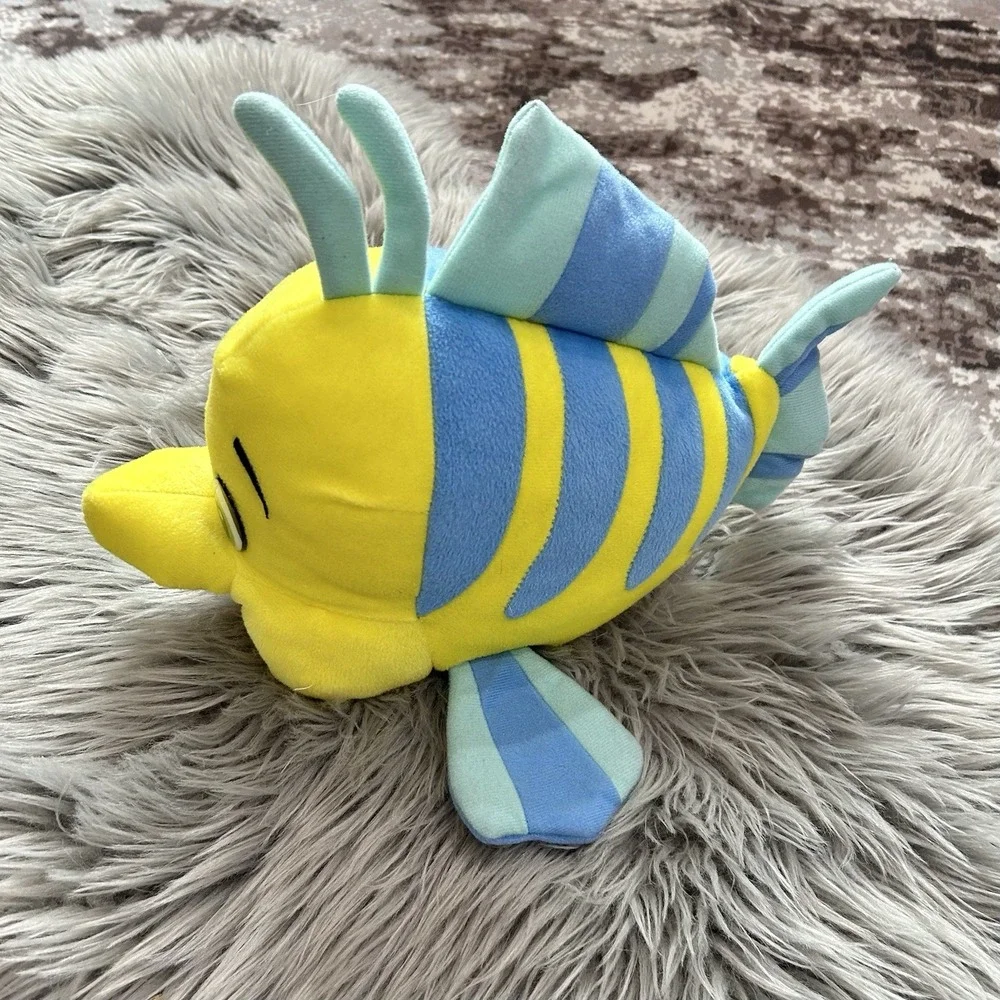 Disney Flounder Plush Ariel The Little Mermaid 15